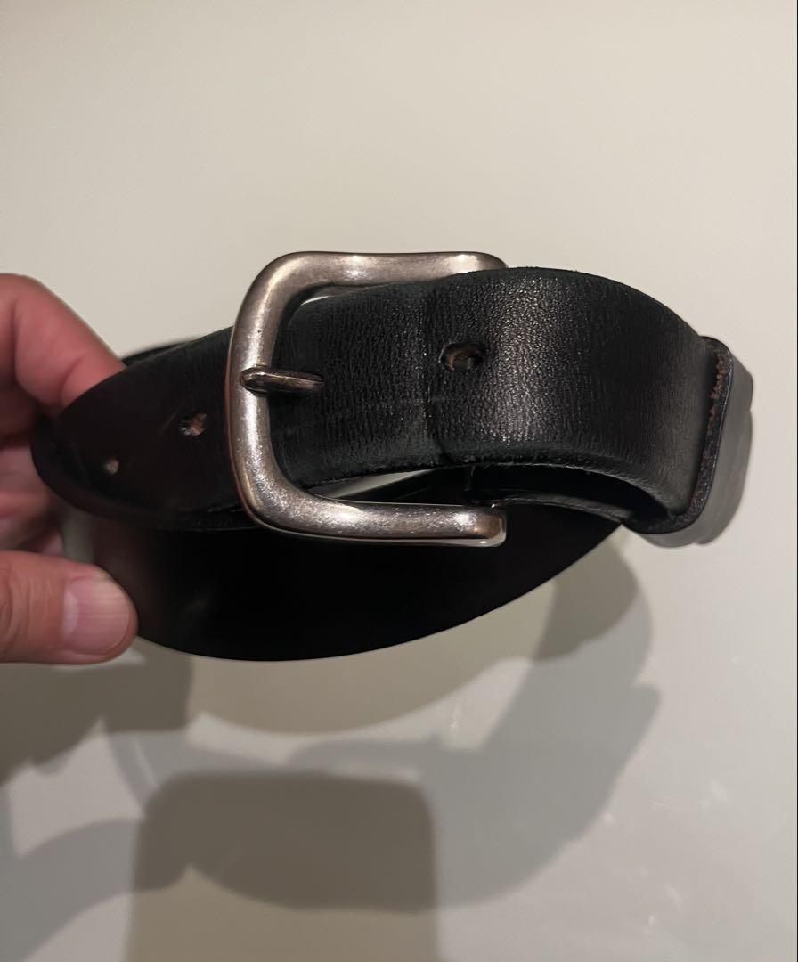 【美品】 トリーレザー（Tory Leather）ベルト2145☆ブラック☆34