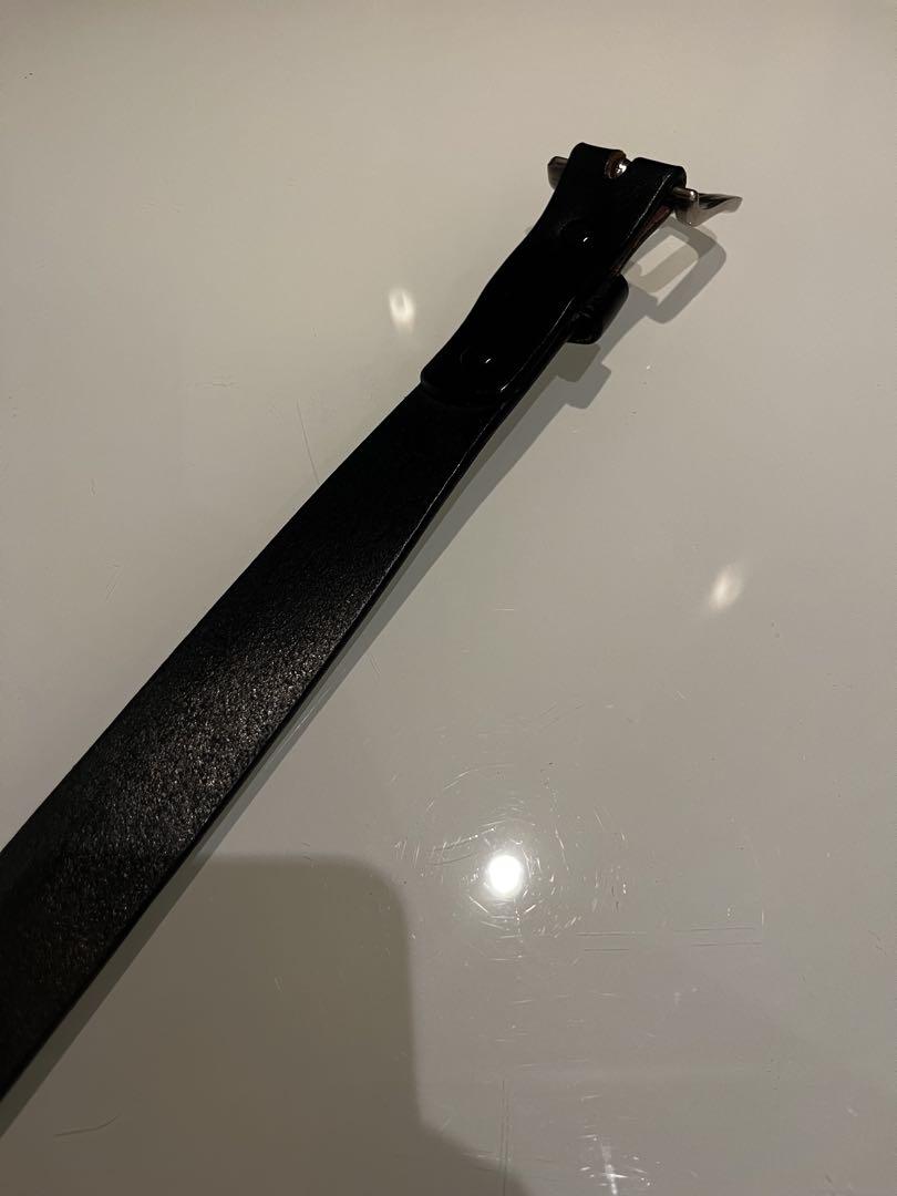 【美品】 トリーレザー（Tory Leather）ベルト2145☆ブラック☆34