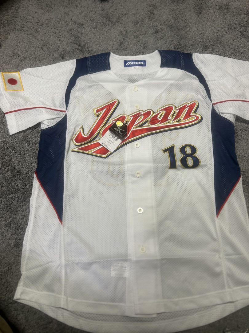 Mizuno WBC日本代表 ユニフォーム XL 18 松坂大輔 - メルカリ