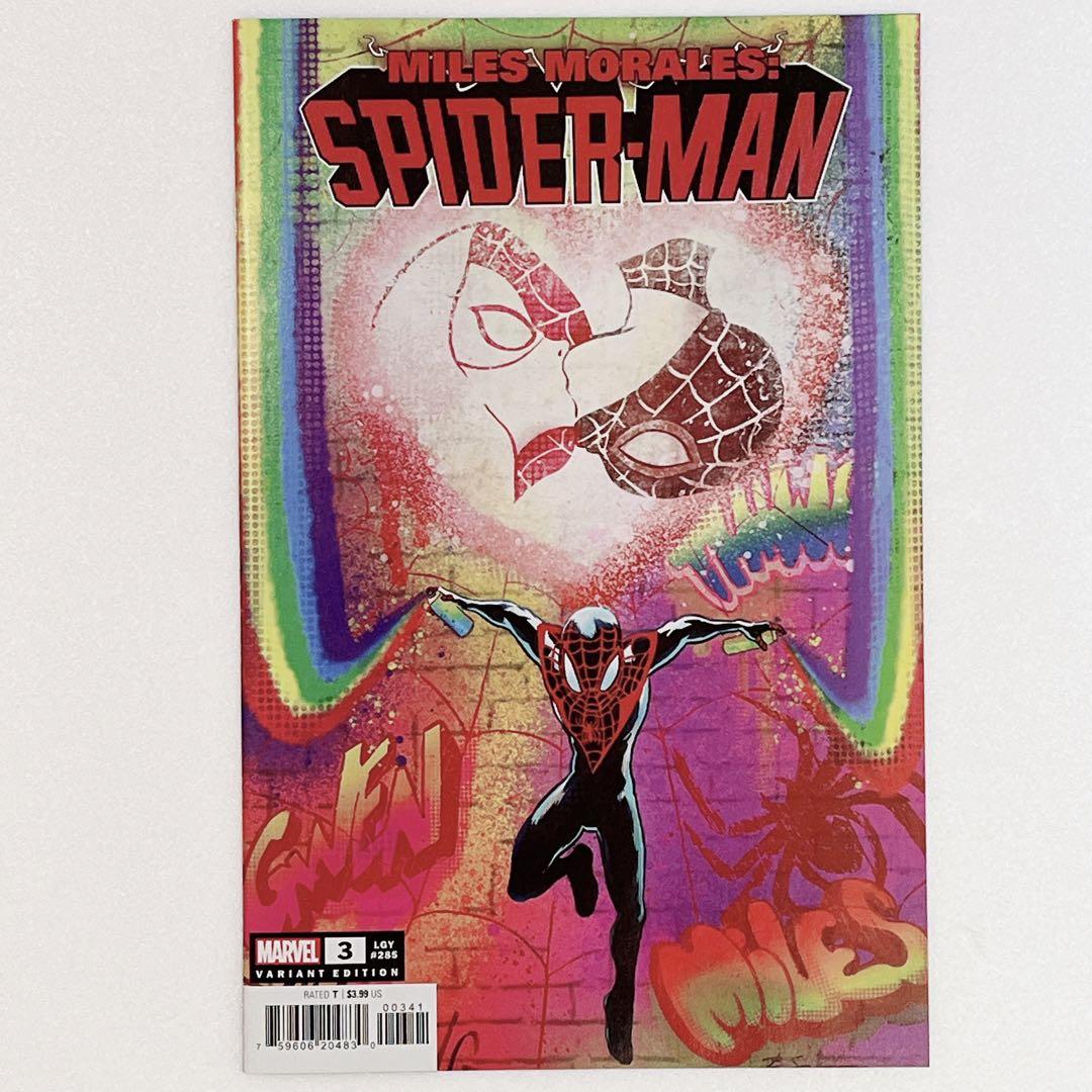 マイルスモラレス スパイダーマン #3 アメコミ リーフ