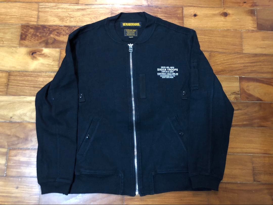 M*r様 NEIGHBORHOOD SHOCK TROOPS ブラックジャンパー