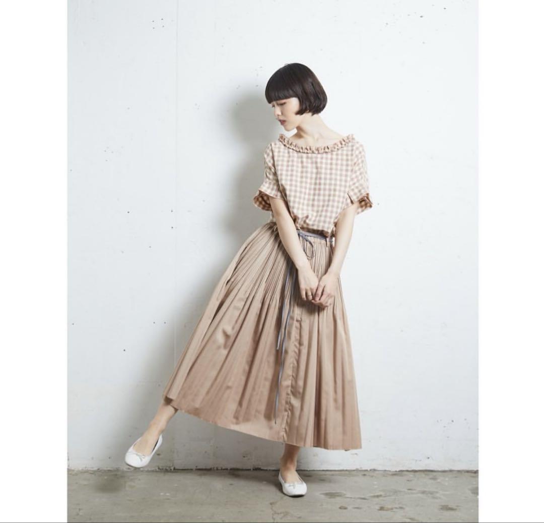 sile シール セットアップ ピンクチェック
