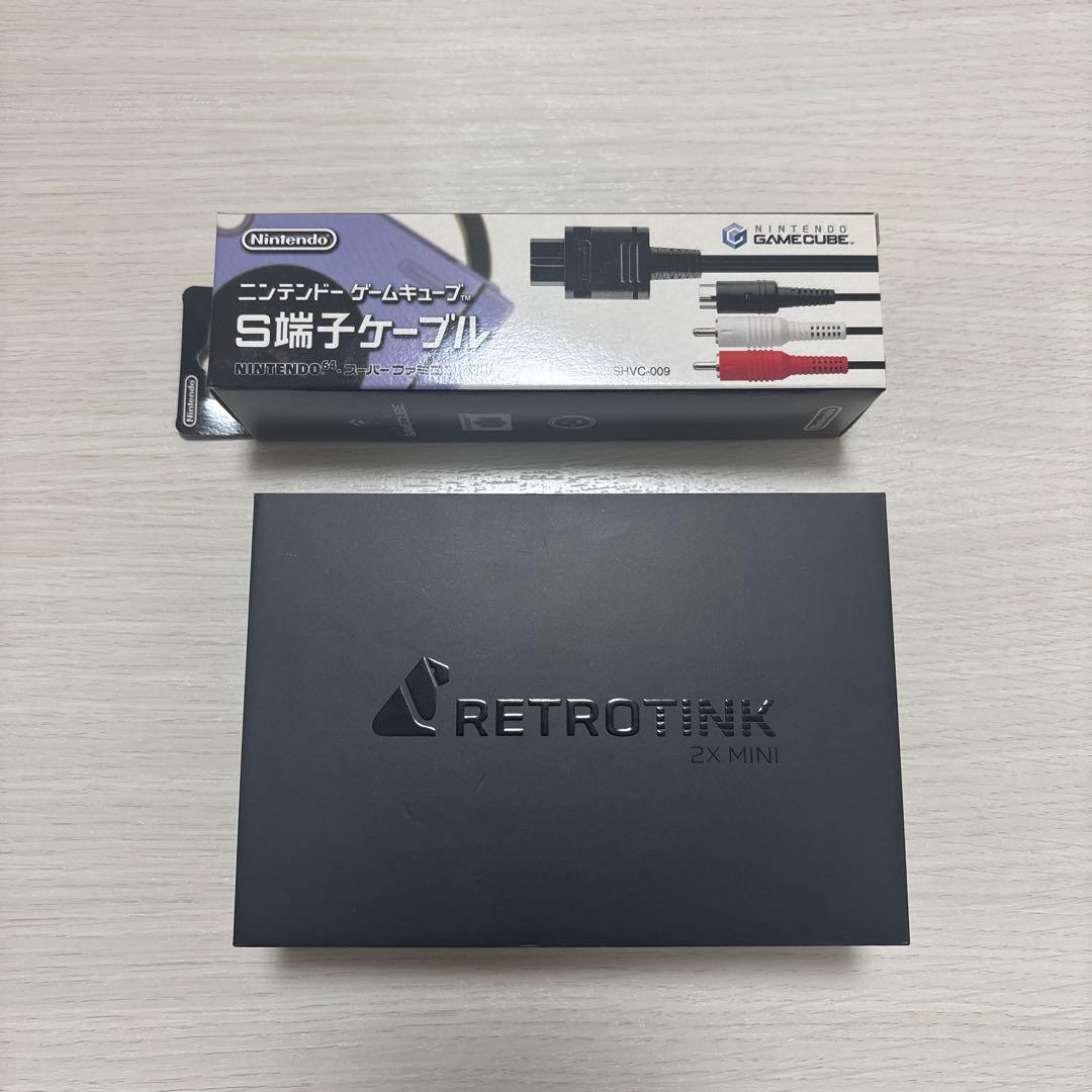 RetroTINK-2X MINI/純正S端子ケーブル