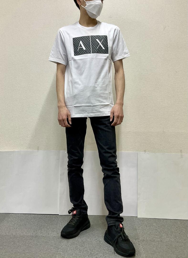 AX ロゴ　Tシャツ 05A　Mサイズ　新品 タグ付　アルマーニエクスチェンジ