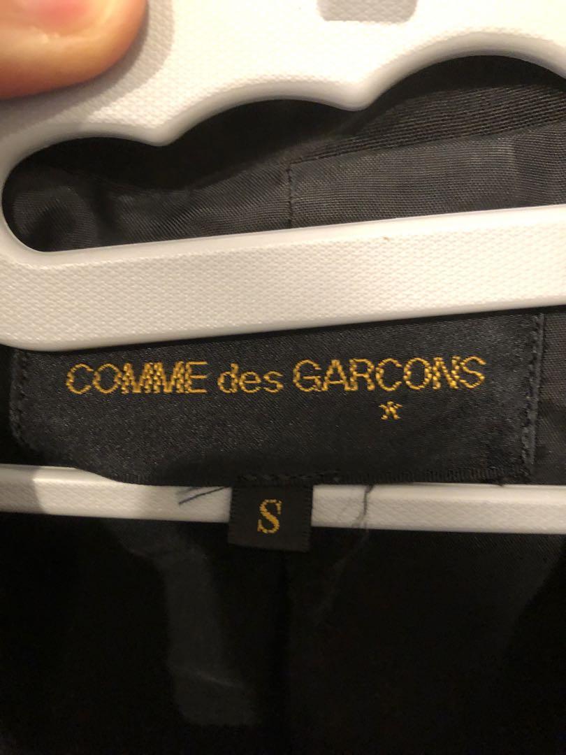 さ*と様 COMME des GARCONS テーラードジャケット S 黒