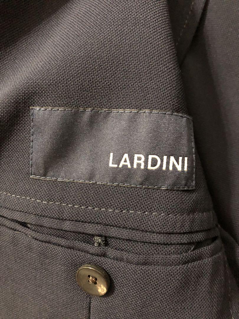 【春夏】LARDINIラルディーニネイビーホップサックジャケット48