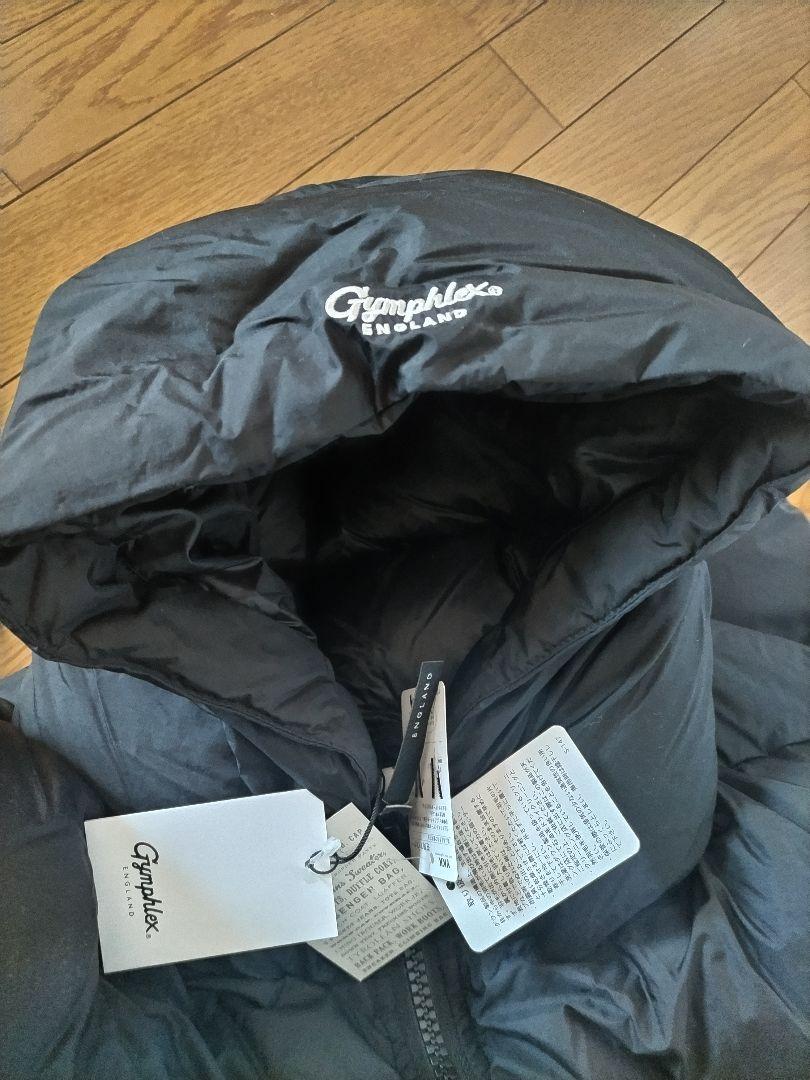 【新品】Gymphlex ジムフレックス☆ホワイトグース　ダウンジャケット