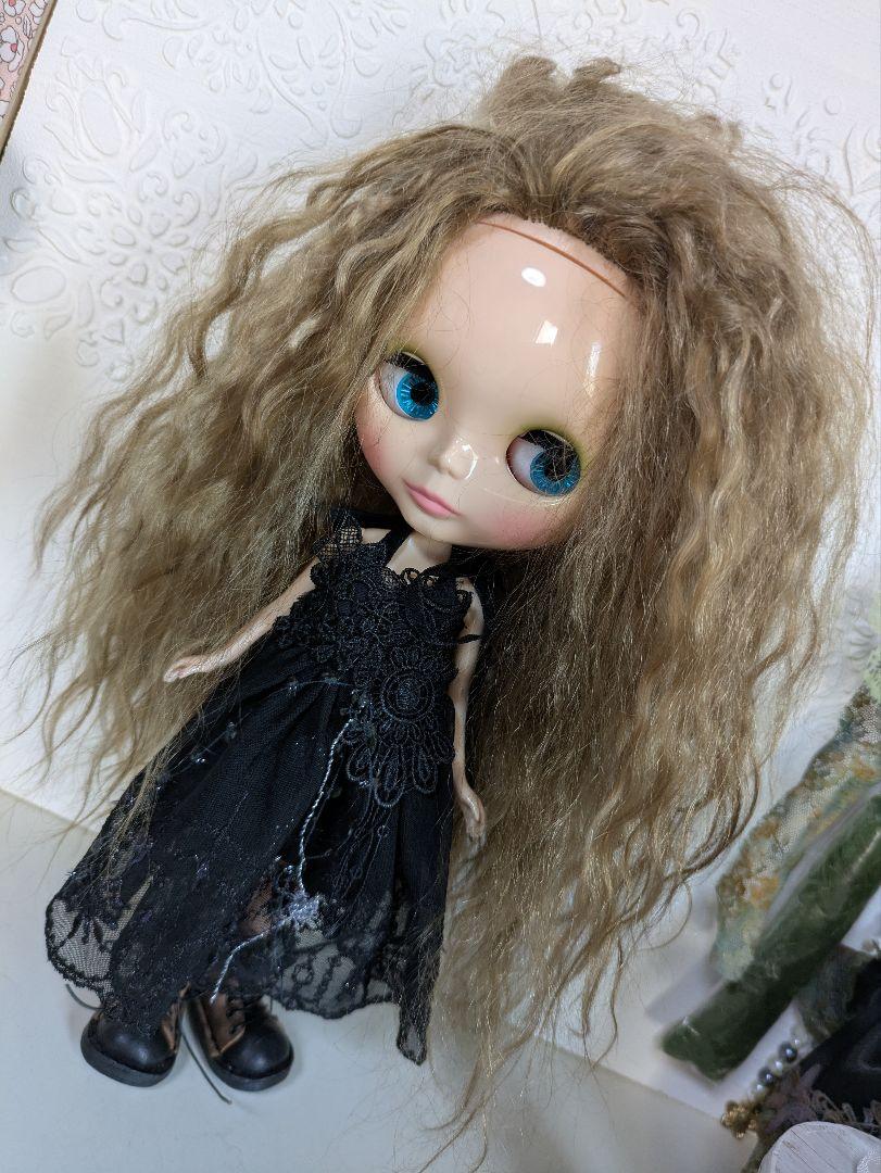 頭皮付きウィッグ☆モヘアウィッグ☆作家様☆カスタム☆