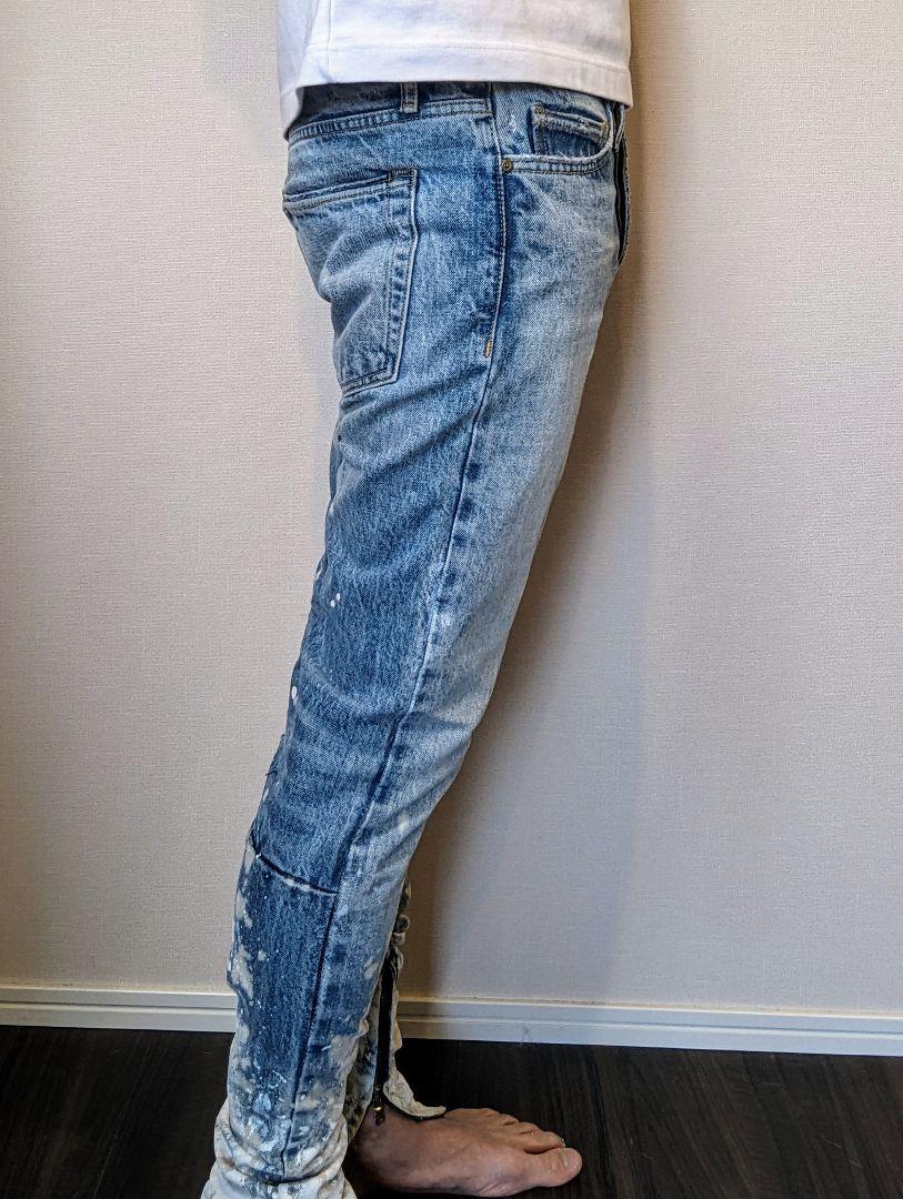 FEAR OF GOD フィアオブゴッド ブリーチロンパーデニム30サイズ FEAR OF GOD フィアオブゴッド ブリーチロンパーデニム30サイズ