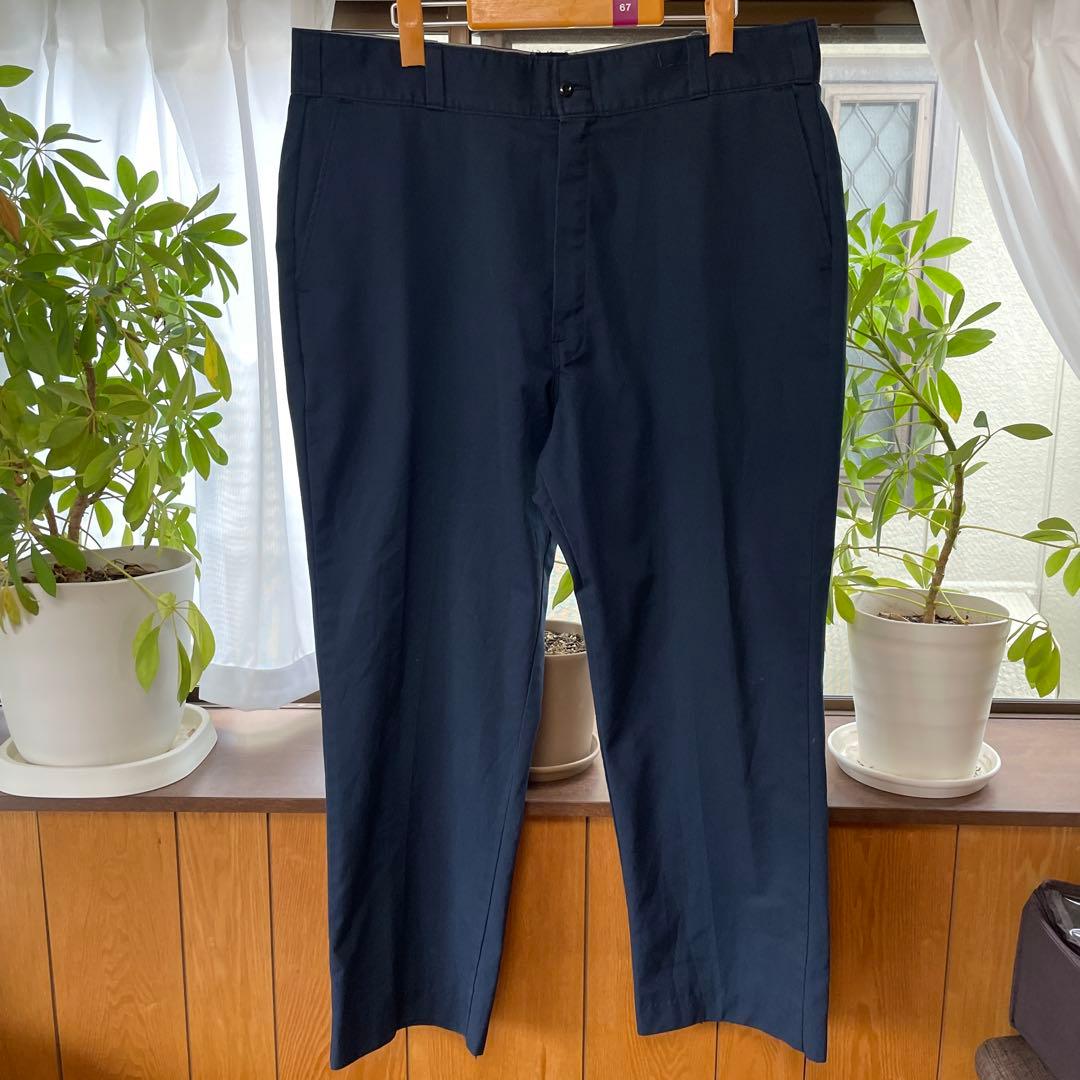 ⚡*︎様 usa製 80sディッキーズ ネイビー ワークパンツ