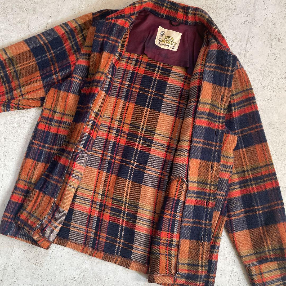のシャツは vintage CPOジャケット チェック カナダ製 uRTPn-m67318806839 90's 肉厚ウール ⒆までの