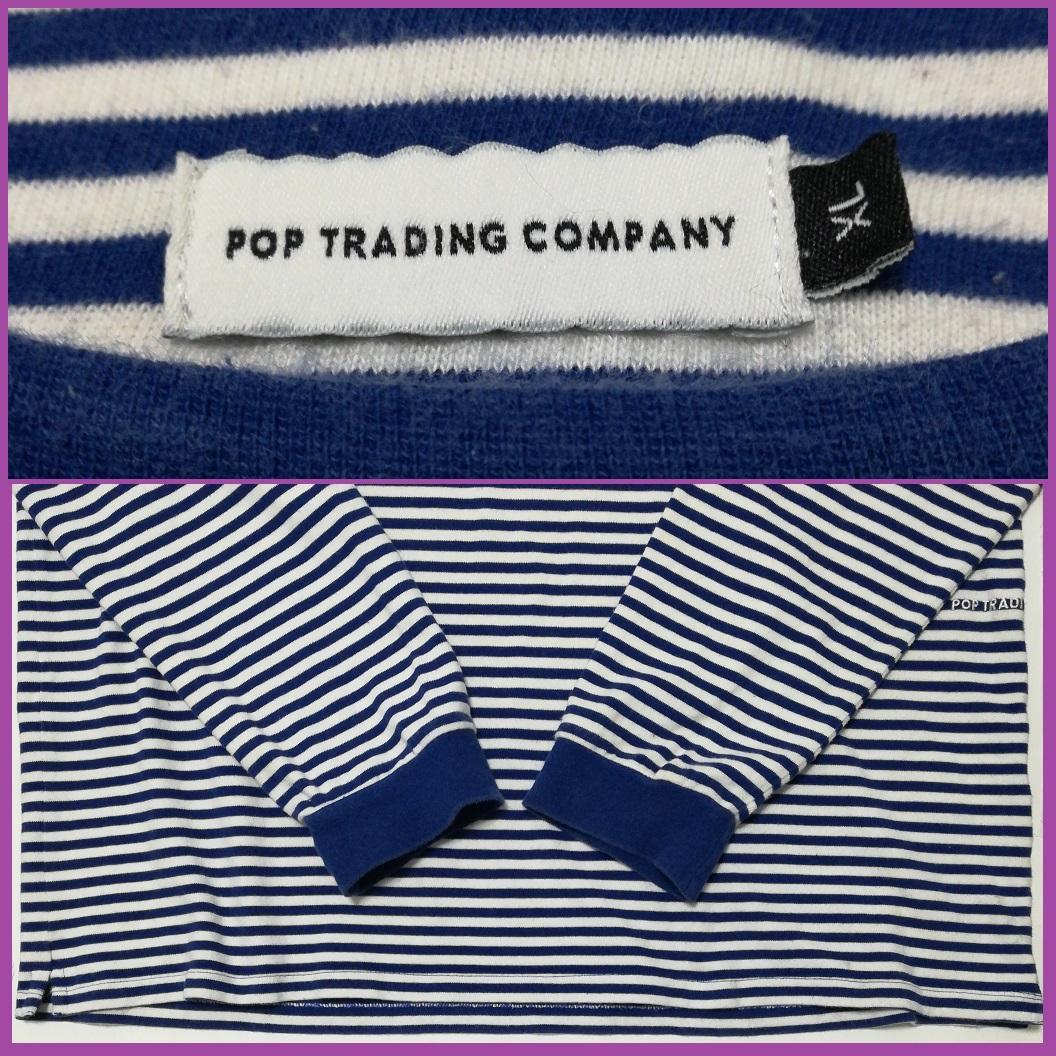 POP TRADING COMPANY POPEYE ストライプ ボーダー 長袖