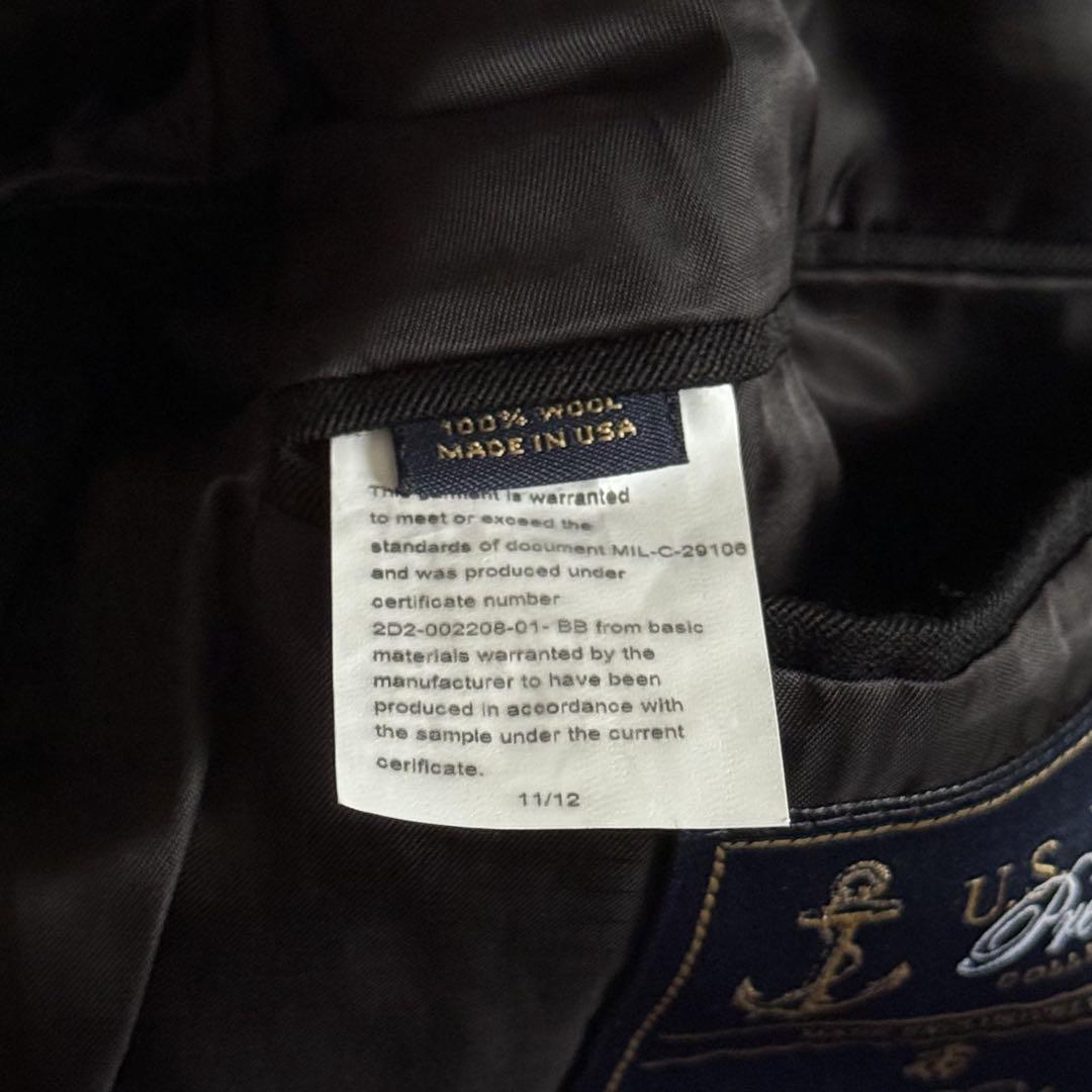 【極美品】ブルックスブラザーズ ダブルテーラードジャケット US NAVY