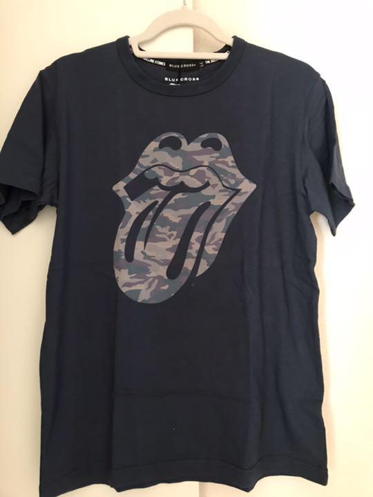 Tシャツブルークロス