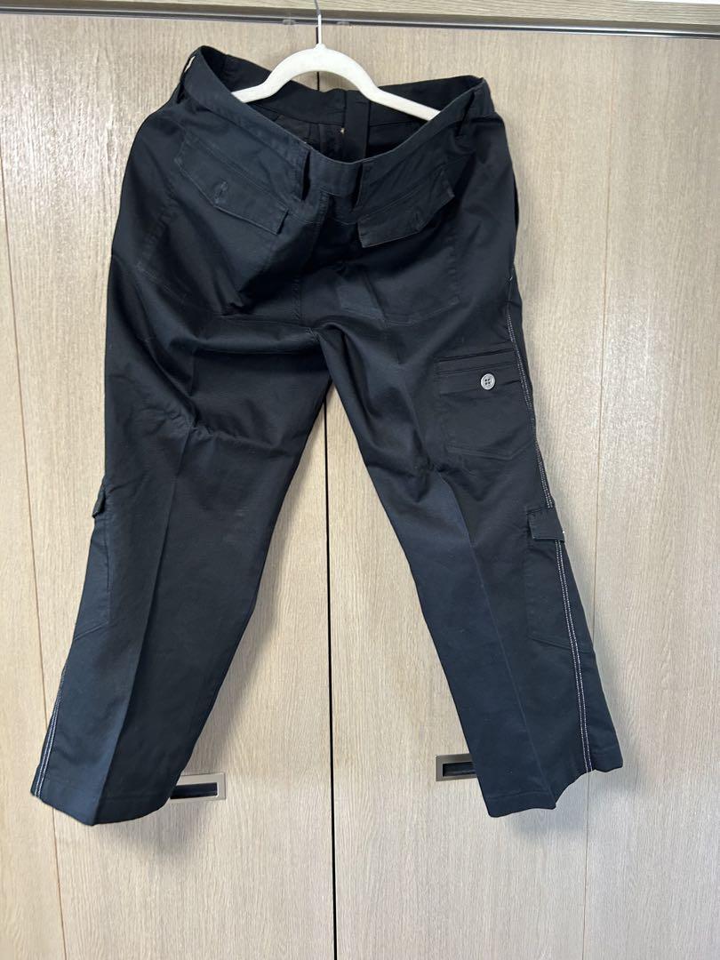 OAKLEY カーゴナイロンパンツ 美品】オークリー/OAKLEY テック系 ナイロン カーゴ パンツ ブラック