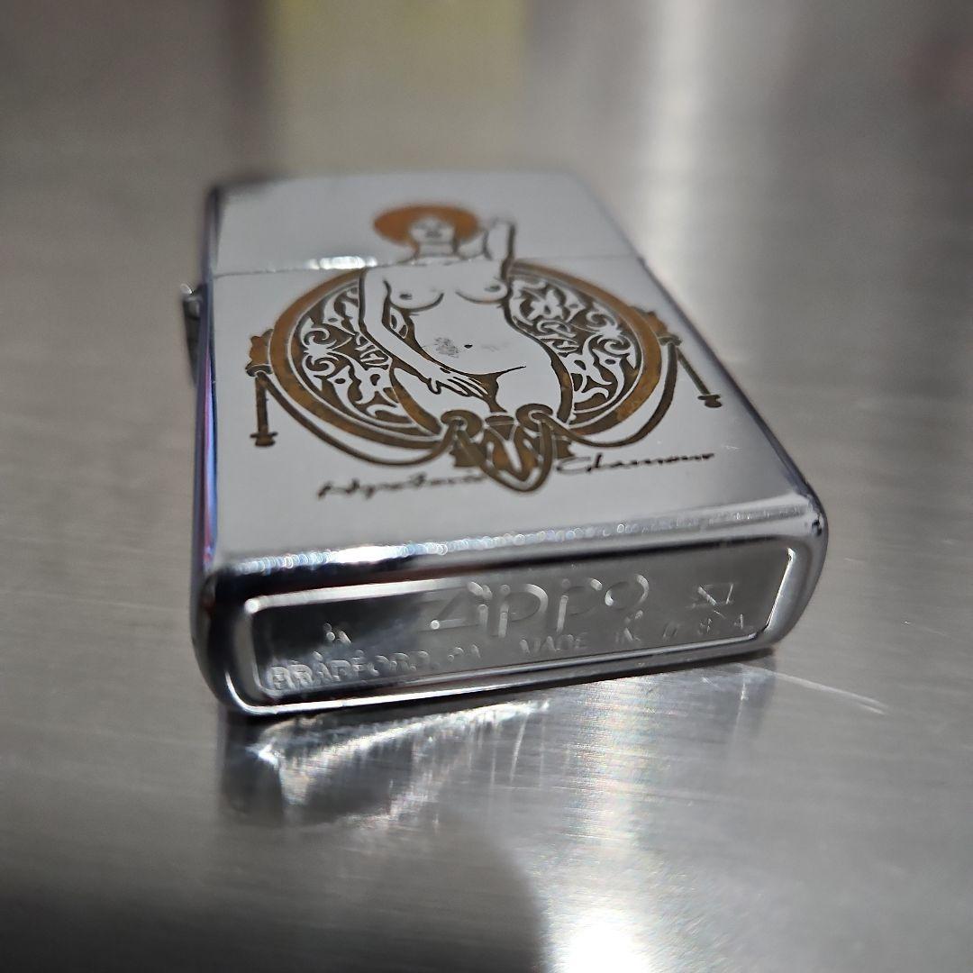 独創的 中古 ストア 女性ヌードデザインアウトレット ライター ZIPPO アンティーク雑貨