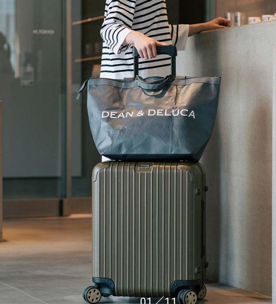新品・未開封品　ディーン&デルーカ　トラベルバッグ　エコバッグ DEAN&DELUCA 2023 トートバッグ ディーン&デルーカ トラベル