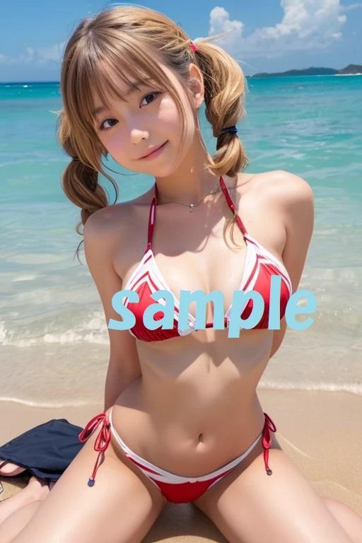 【9枚セット】AI美女/AI美少女/A4サイズ/写真印刷/同一モデル9パターン