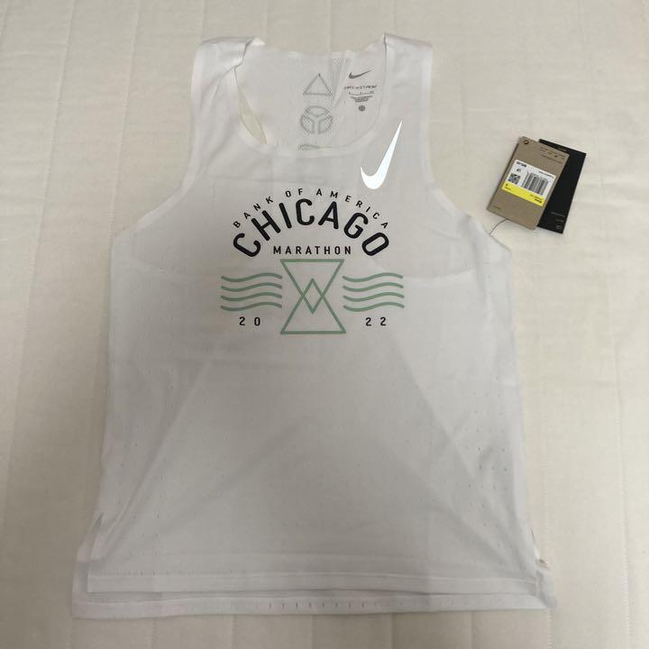 Chicago marathon シカゴマラソン 限定 シングレット