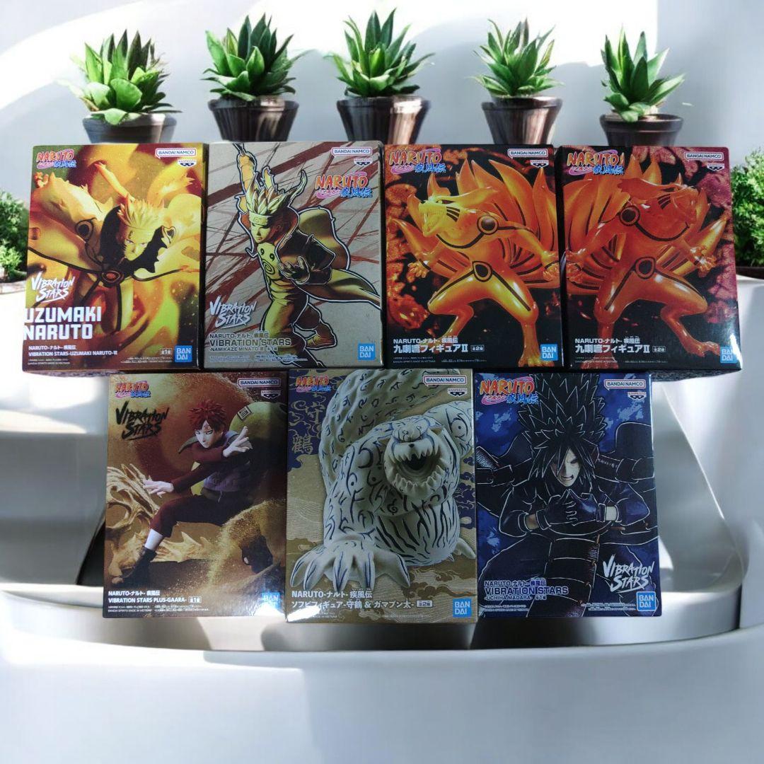 新品未開封7点 NARUTO 忍界大戦 フィギュア 九尾 我愛羅 他