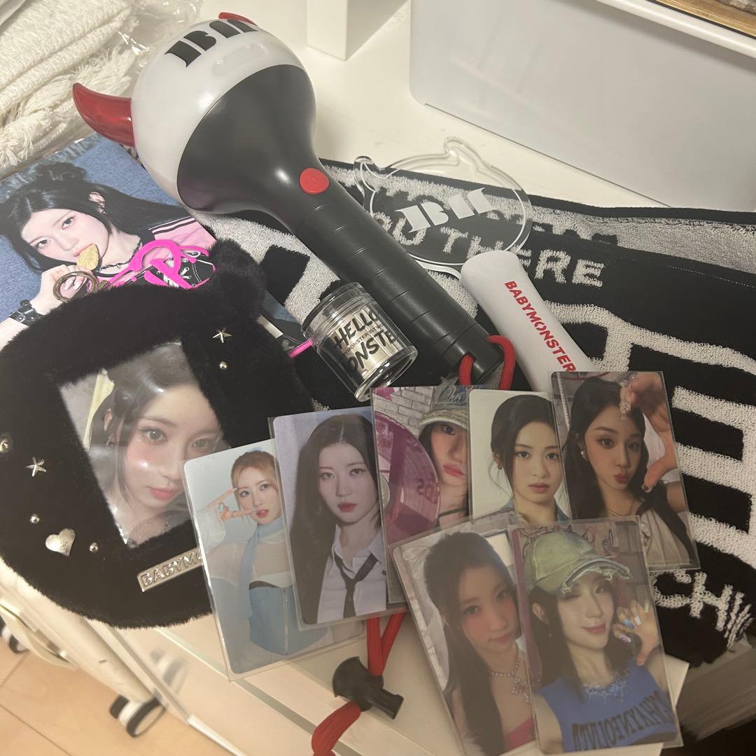 BABYMONSTER ペンライト タオル トレカ