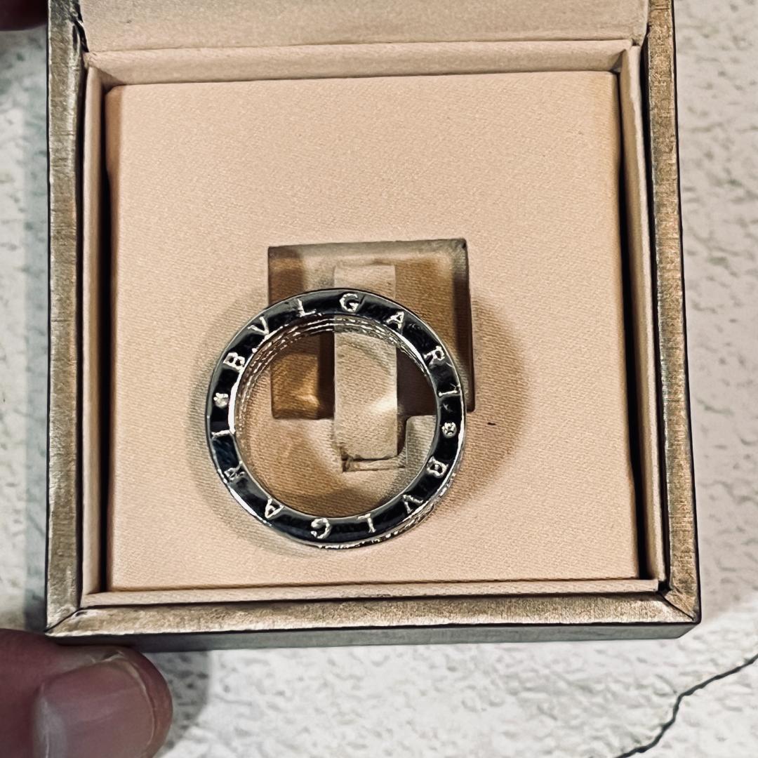 BVLGARIブルガリ18K ホワイトゴールド リング BVLGARIブルガリ18K ホワイトゴールド リング