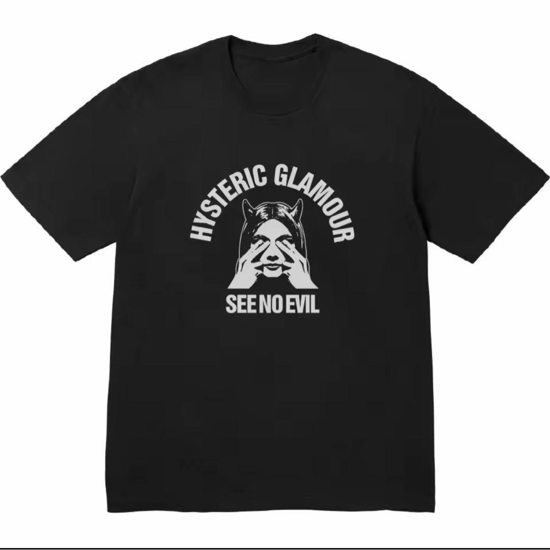 HYSTERIC GLAMOUR グラフィックTシャツ ブラック - メルカリ