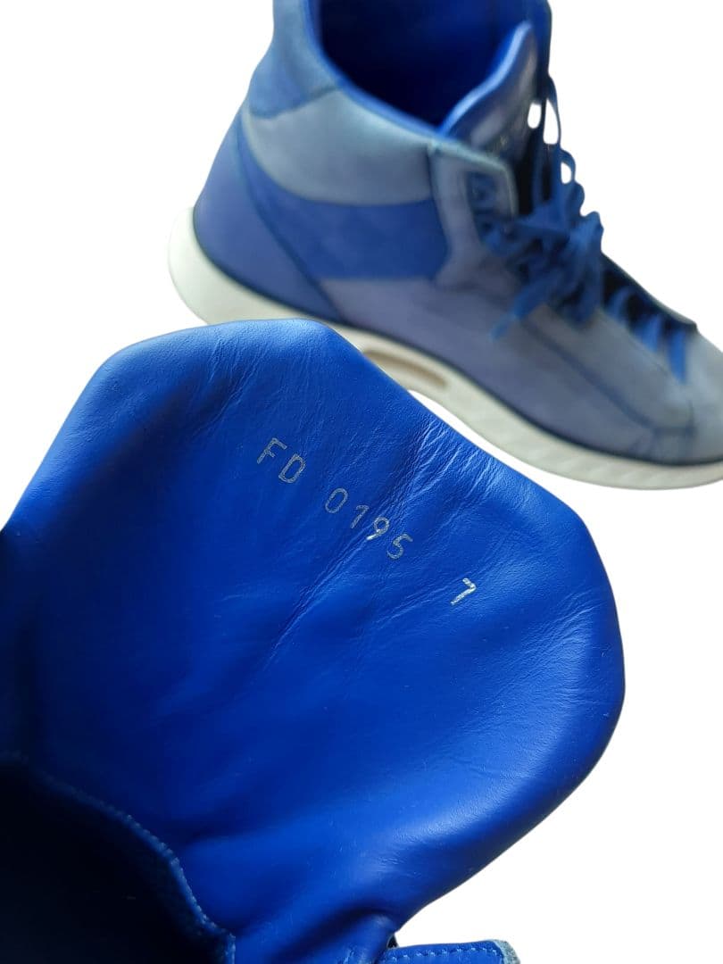 ルイヴィトン LOUIS VUITTON レザー/ハイカットスニーカー/26cm