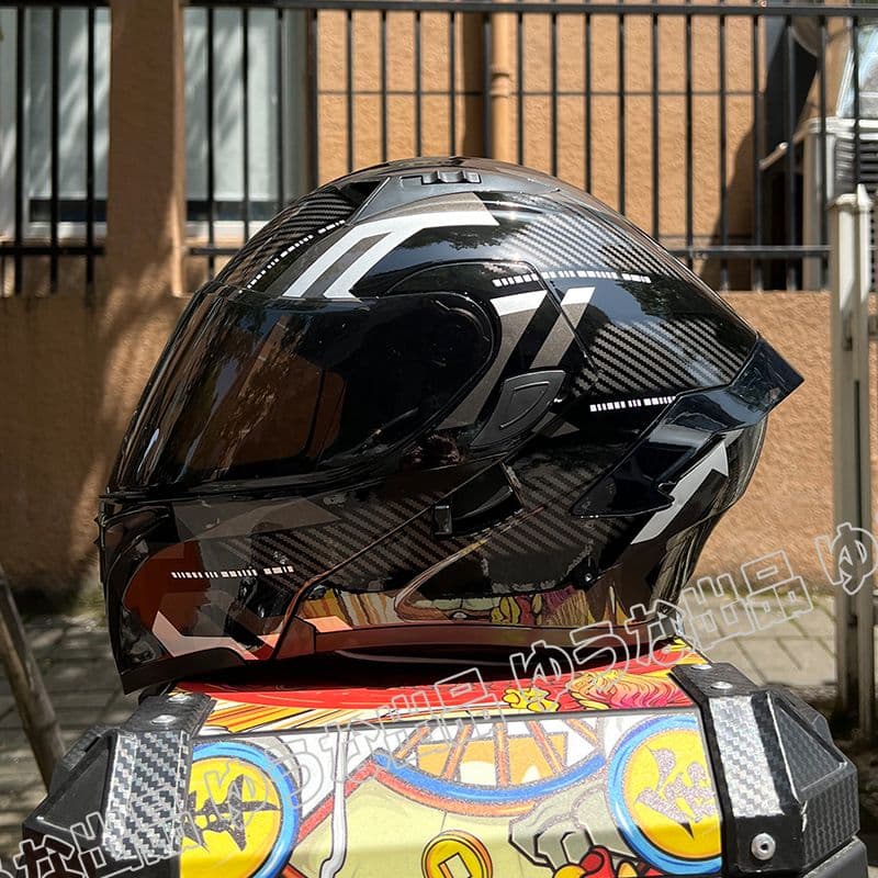 速くおよび自由な フルフェイスヘルメット バイク 用 システム