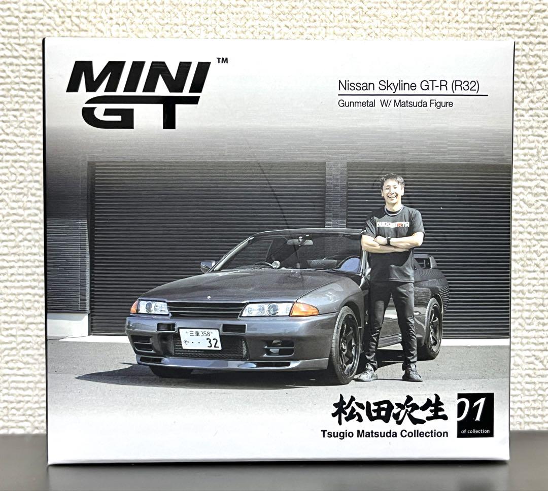 MINI GT ニッサン スカイライン GT-R BNR32 松田次生 - メルカリ