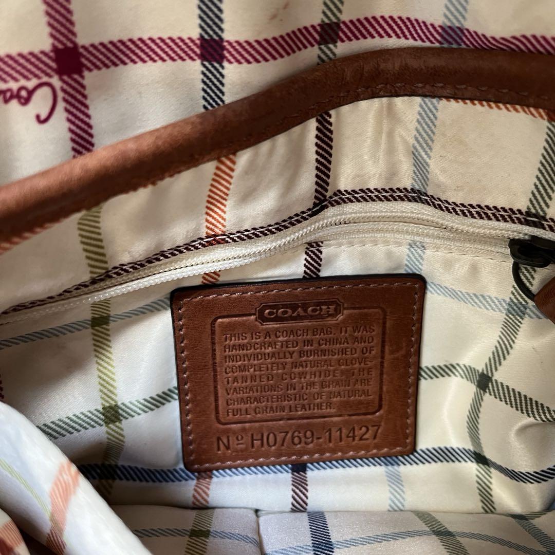 coach Y2K ハンドバッグ フェアリーグランジ レザー オールドコーチ