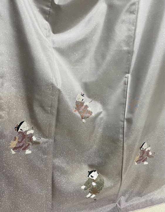 染大島 大島紬 自慢の逸品 付下げ 刺繍 正絹 着物 仕立てたばかり説明 ...