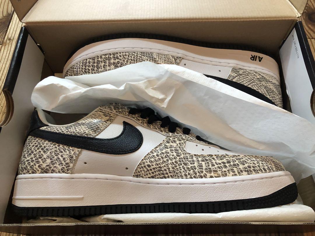 【美品】Air force1 エアフォース1 ココアスネーク 白蛇 28cm