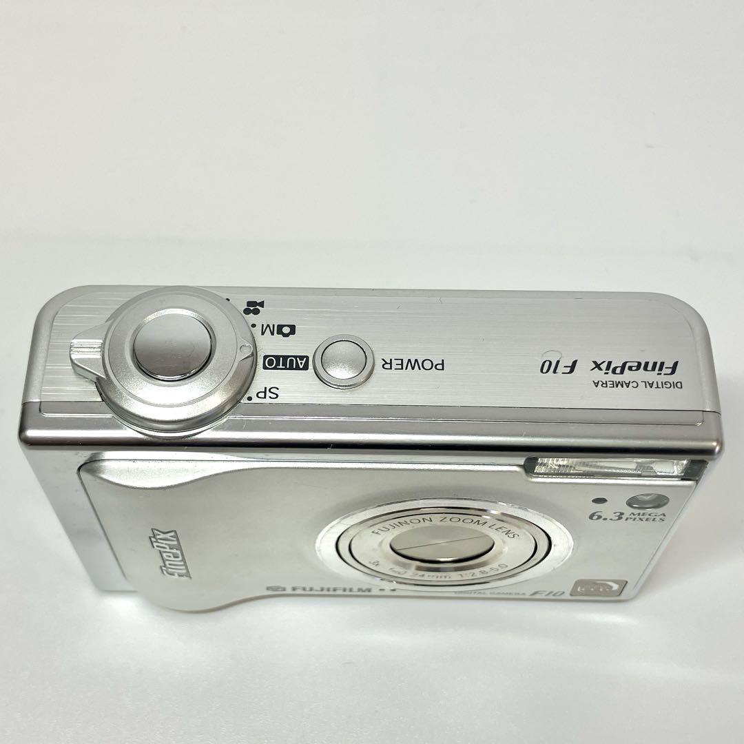 FUJIFILM FinePix F10 デジタルカメラ シルバー