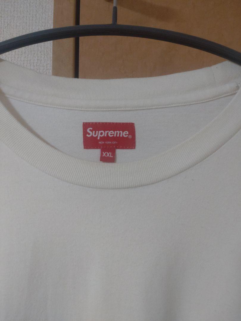 トップス Supreme Small Box L/S Tee Natural XXL