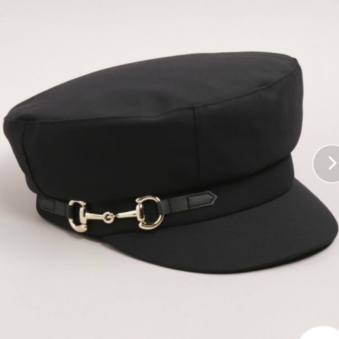 ALL LEATHER CORDEL 7(ONESIZE BLACK): キャスケット｜帽子通販