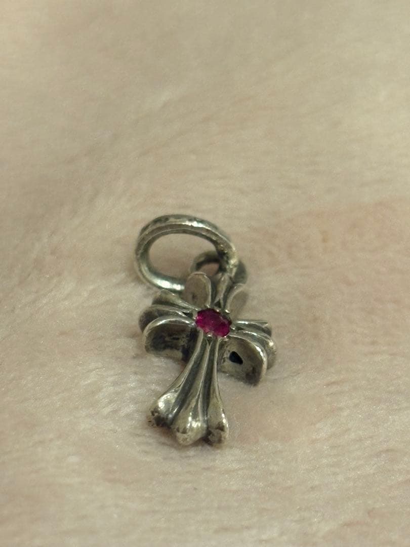 CHROME HEARTS ベイビーファットクロス チャーム パヴェルビー CHROME HEARTS ベイビーファットクロス チャーム パヴェルビー