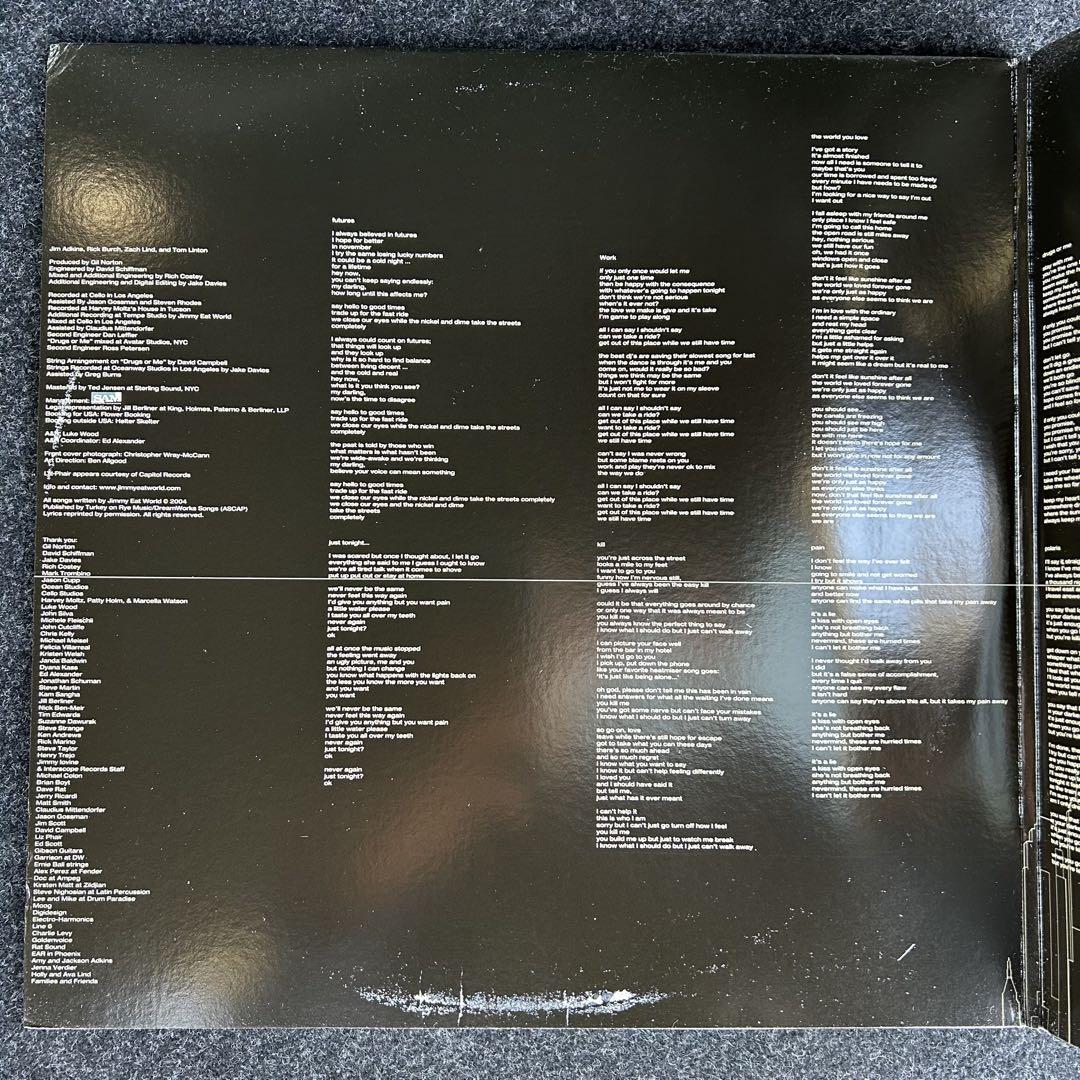 JIMMY EAT WORLD / FUTURES LPレコード