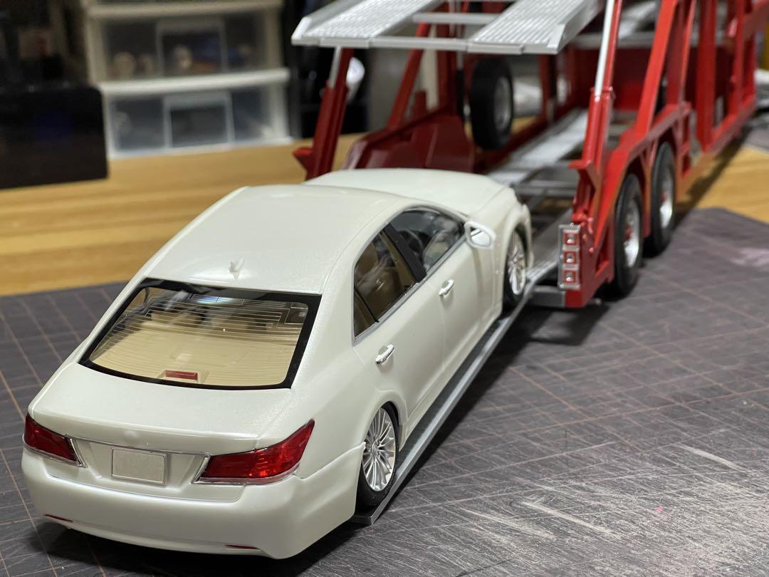1/24 アオシマ製・210系クラウンロイヤル（後期型）☆完成品☆