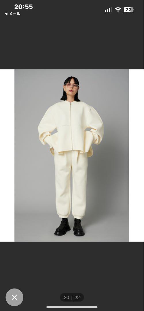 最終値下げ】新品未使用品　HeRIN.CYE フィールズジップアップブルゾン