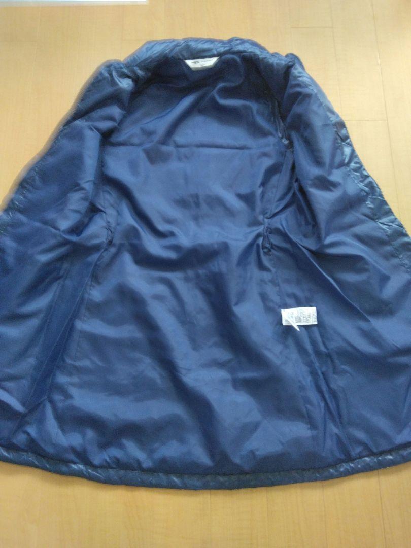 【新品】TIGORA ネイビー 中綿入りキルティング  ワンピース サイズLL