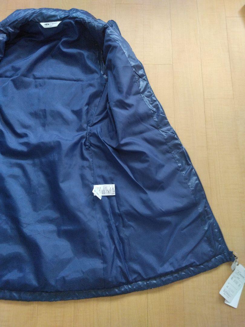 【新品】TIGORA ネイビー 中綿入りキルティング  ワンピース サイズLL