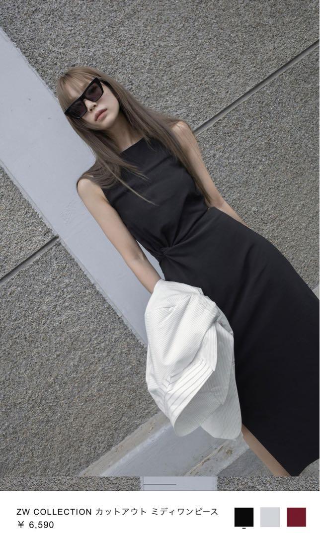 ミディワンピース【ZARA】 - メルカリ