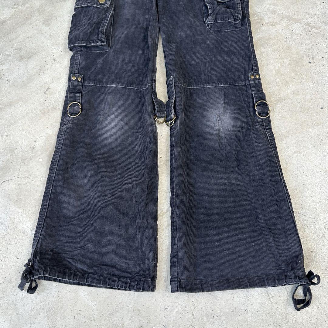 パンツ archive y2k 00s Bondage cargo pants archive】00s y2k bondage cargo pants