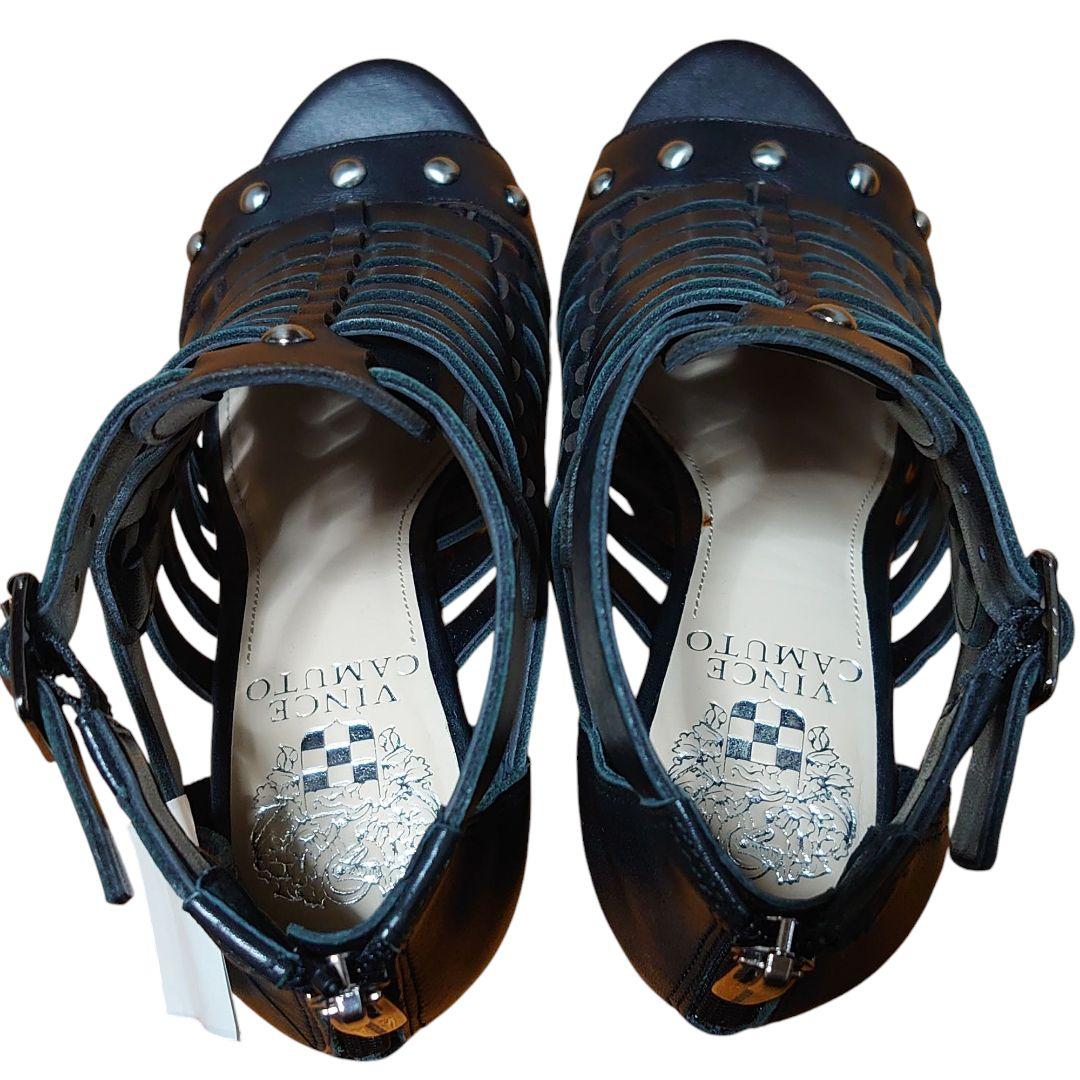 【新品】VINCE CAMUTO 本革 スタッズ グルカサンダル