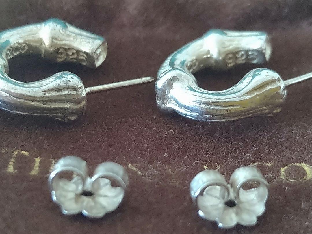 Tiffany & Co. 1990年製 バンブーピアス TIFFANY&Co. 美品 ティファニー TIFFANY&CO バンブー ピアス