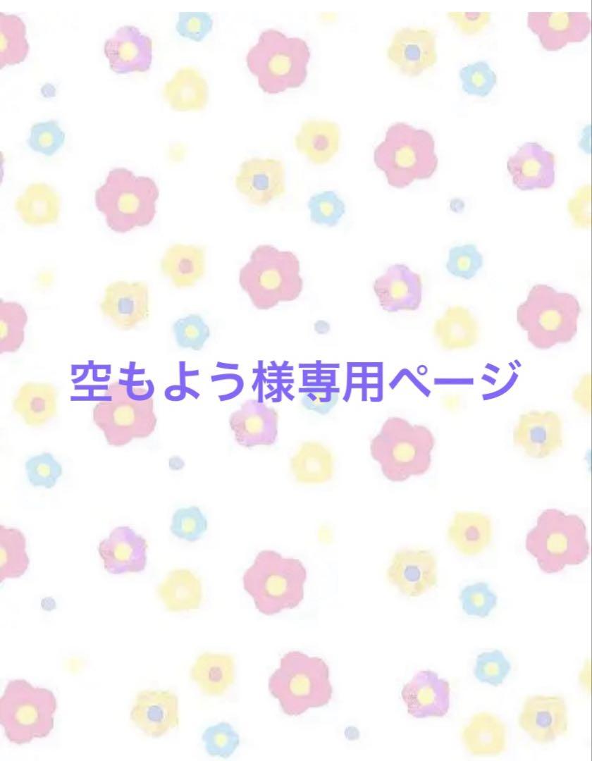 空もよう様専用ページ