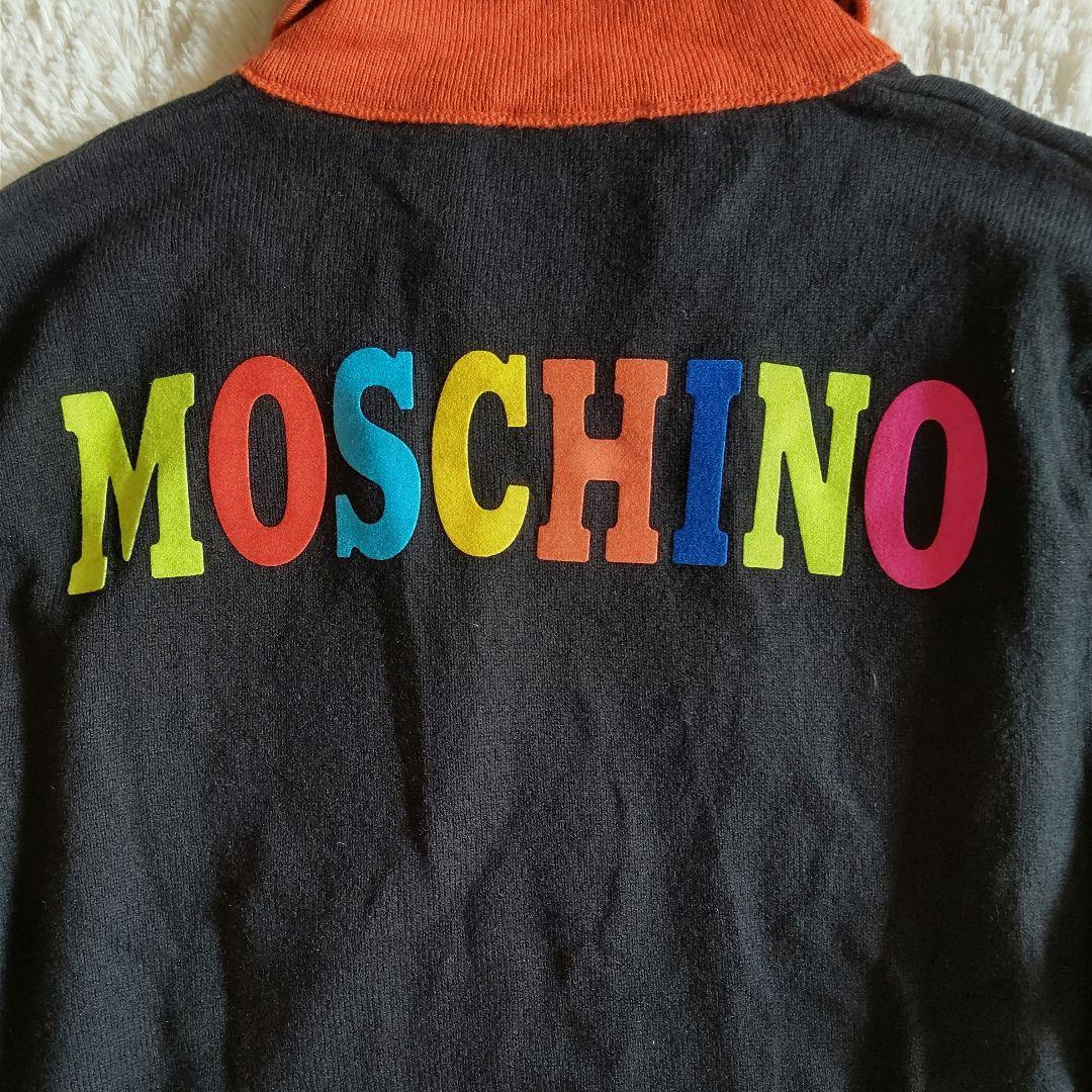 MOSCHINO  ショールカラー  ニット  カシミヤ混