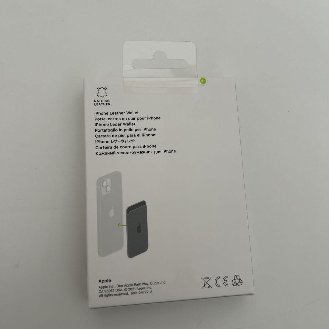 iPhone Magsafeレザーウォレット ミッドナイト