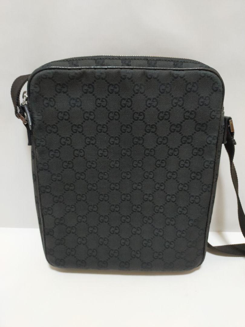 定番人気新作 GUCCI グッチ ショルダーバッグ 92551 ブラック Tx65i-m67365045646 在庫お得